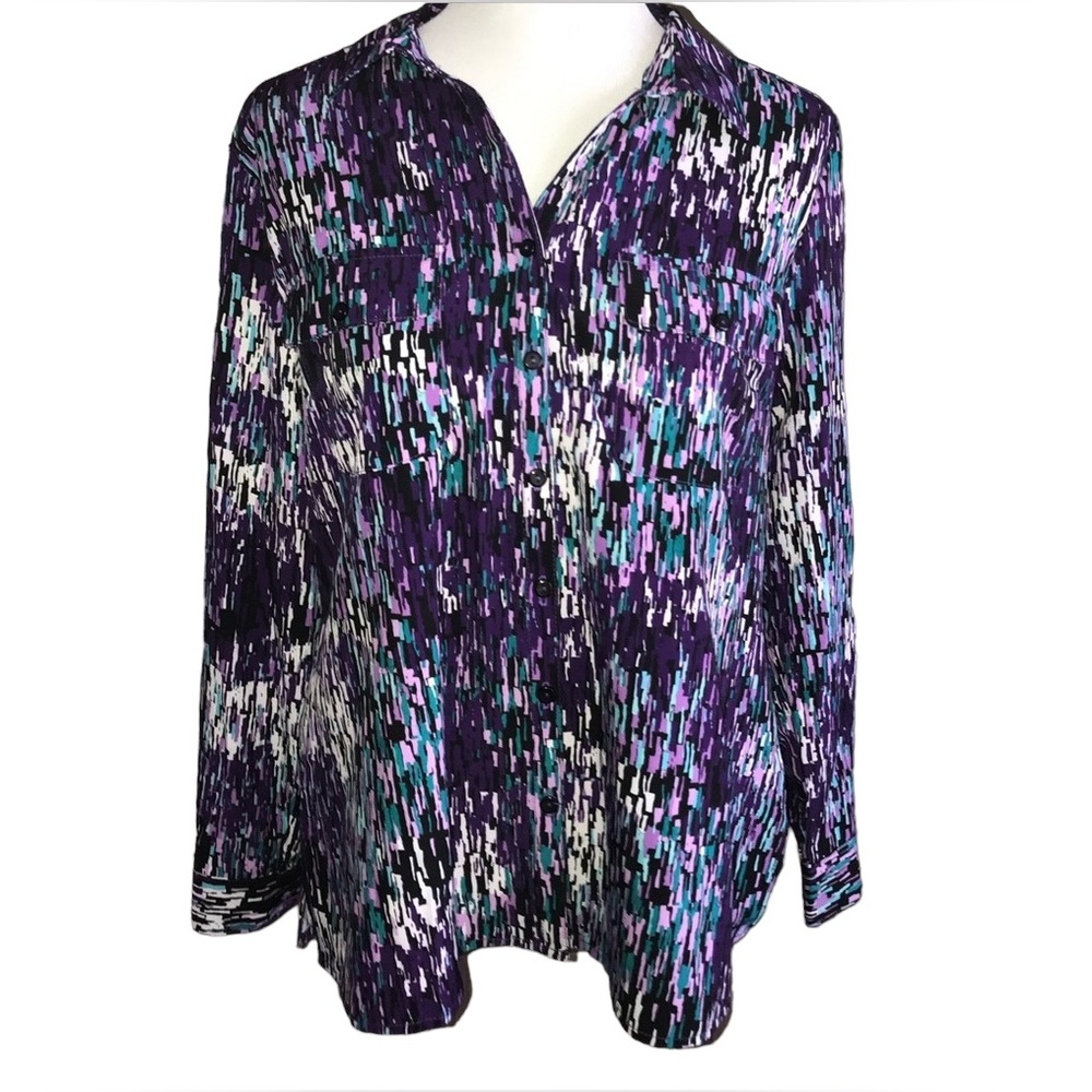 Notations Colorful Button Down 1962 - image 1